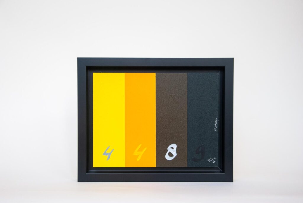 ecstasy art painting postive borrekunst