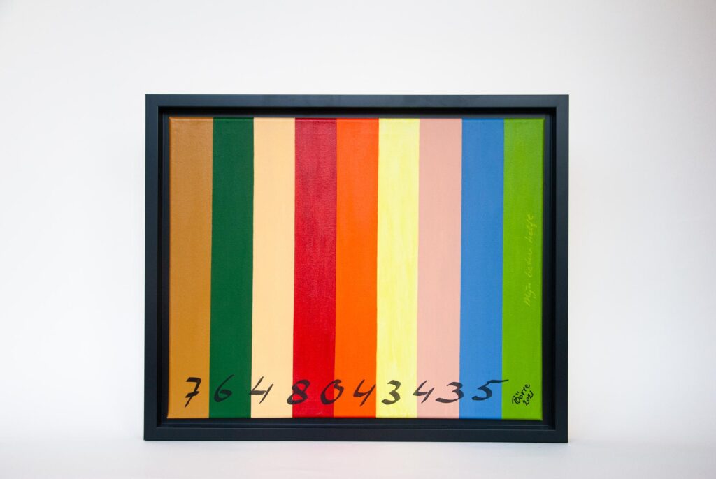 mijn betere helft schilderij cadeau kunst liefde borrekunst